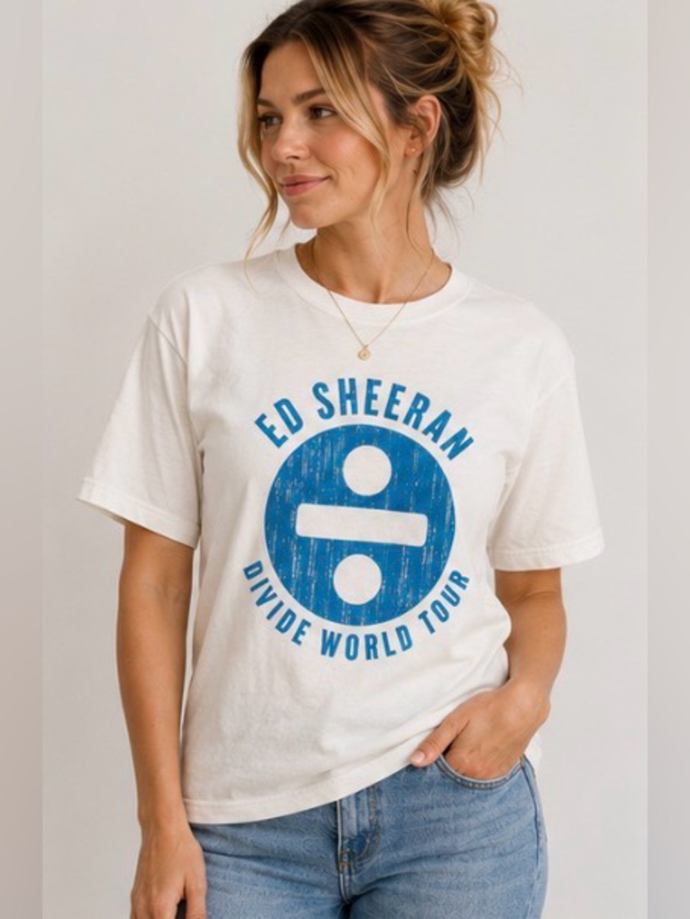 ❤️30 Ed Sheeran Divide World Tour Concert Official Merch Graphic Band T-Shirt M
